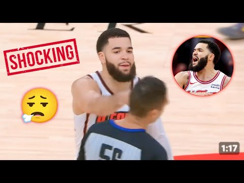 Fred VanVleet ejection Rockets point guard nearly jams his finger into official eye during outburst😚