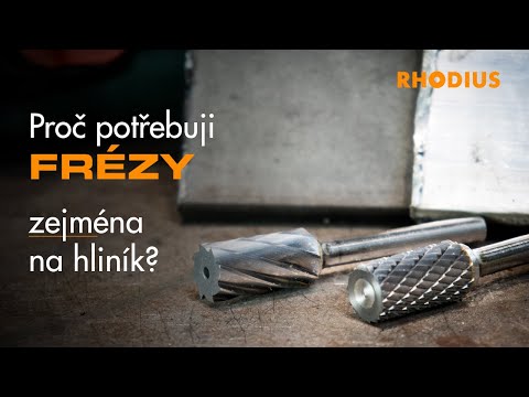 Proč potřebuji frézy - zejména na hliník?