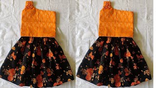 Western baby Top | Baby top with skirt cutting and stitching| Designer baby top |Divi Fashions