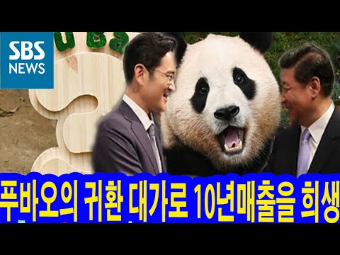 SBSTV는 습근평 중국 국가주석이 이재용 회장과 윤석열 대통령의 제안을 받아들인 뒤 푸바오의 한국 복귀에 동의하겠다고 반가운 소식을 전했다.푸바오의 귀환 대가로 10년매출을 희생