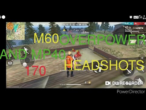 overpower solo M60 HEADSHOT and MP40 OP  gameplay