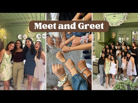 Meet and Greet with @rheagurnanii & @kanchi.sharma 💜