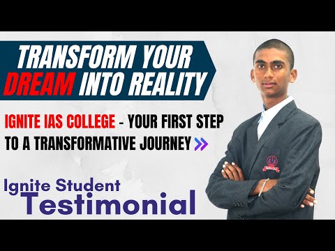 Student Testimonial/Review - Saketh Kumar About Ignite IAS | #clat #success #upsc