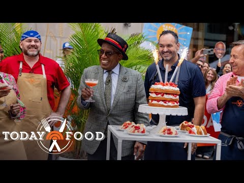 TODAY celebrates Al Roker's 70th birthday with cocktails and cake