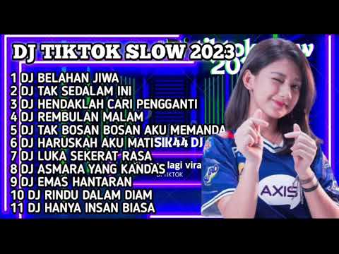 DJ SLOW FULL BASS - DJ BERLAHAN JIWA SLOW ARIEF - DJ TAK SEDALAM INI - DJ HENDAKLAH CARI PENGGANTI