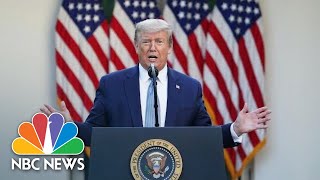 President Donald Trump Delivers Remarks On Judicial Appointments | NBC News