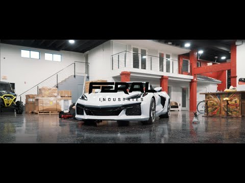 Feral Industries - C8 Corvette Z06 Carbon Fiber Aero Program