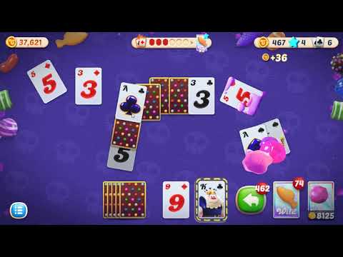 Candy Crush Solitaire Level 615 - NO BOOSTERS GAMEPLAY 🍬🃏 | SKILLGAMING ✔️