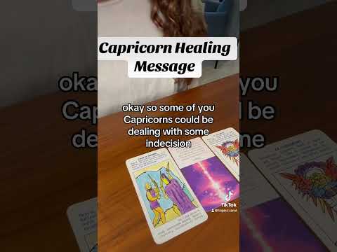 #Capricorn Healing Tarot Message #tarotcardreading #healing