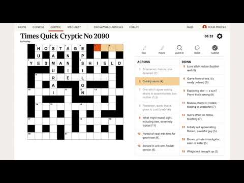 [094] How to solve a cryptic crossword puzzle