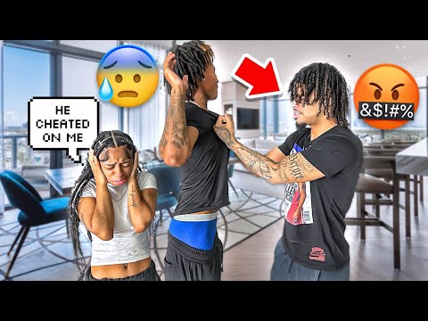 Telling My Over Protective Brother "My Boyfriend Cheated" PRANK