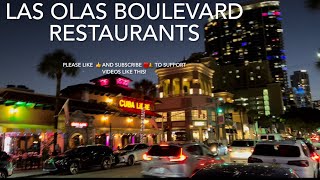 Las Olas Boulevard Restaurants(VarietyDining&CuisineOptions)LasOlasFortLauderdaleFLTOURS-HotelsINFO👇