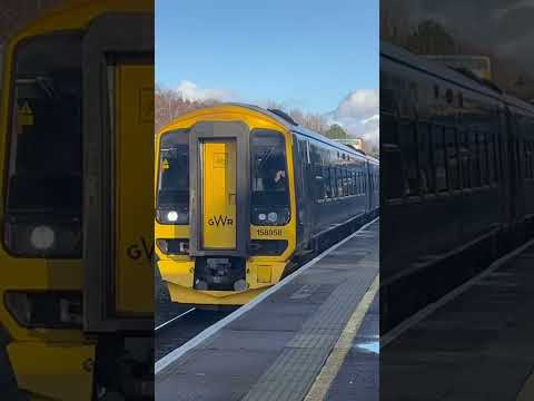 158958 arriving into Exeter Central from the Sidings