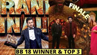 Bigg Boss Season 18 Top 3 Contestants And Winner - BB 18 Finale Episode - BB 18 Top 3