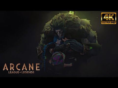 [4K AI] | Arcane Season 2 | He's Your Dad Too Scene | UPSCALED