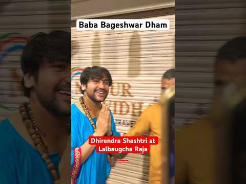 Dhirendra shashtri at Lalbaugcha raja #youtubeshorts #shorts #bababageshwar #lalbaughcharaja #2024