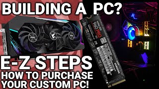 How to build a gaming pc shopping list