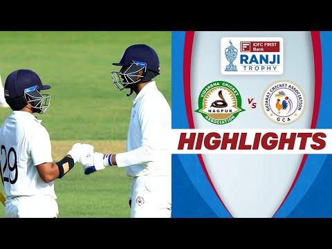 Ranji Trophy 2024/25, Vidarbha vs Gujarat, Day 4: Match Highlights