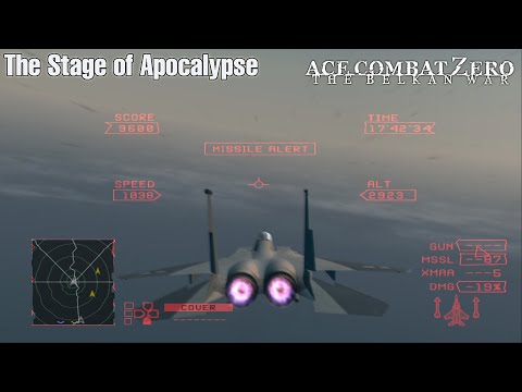 Mission 12: The Stage of Apocalypse (Ace Difficult) - Ace Combat Zero Playthrough #12