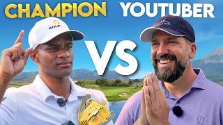 I take on AFRICAN CHAMPION at the course where he won!