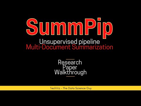 SummPip: Multi-Document Summarization with Sentence Graph Compression | Research Paper Walkthrough