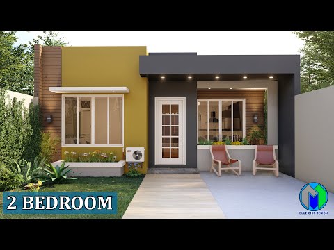 Small House Design | 2 Bedroom | Box type house design