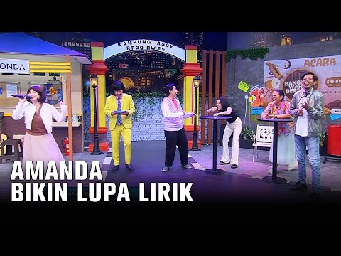 PERAGANYA AMANDA, ARLIDA & INGGAR JADI LUPA LIRIK - INI BARU SAHUR EPS 9 (5/6)