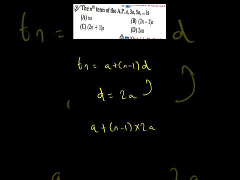 Algebraic Progression Simplified in 1 Minute! | Class 10 Must-Watch for ICSE, CBSE, State Boards 📚