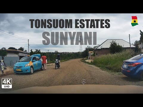 Sunyani Day Drive E41 Tonsuom Estates 4K