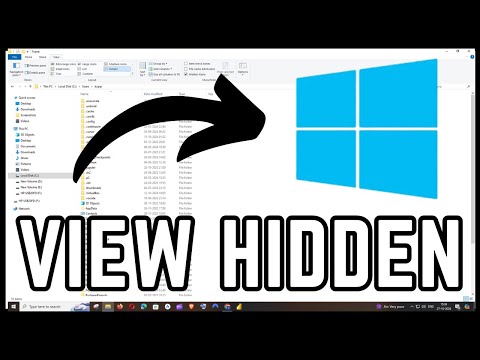 How to See Hidden Files and Folders in Windows 10