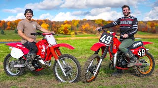 Vintage Dirt Bike Testing