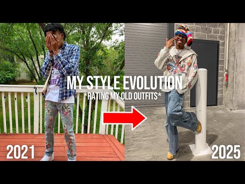 My Style Evolution From 2021-2025 *rating my old outfits*