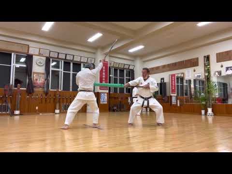 Bo vs Ekudi 棒対エークディ稽古 #信武舘 #古武道 #karate #shimbukan #okinawa #空手 #kobudo #沖縄