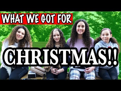 What We Got For Christmas!!