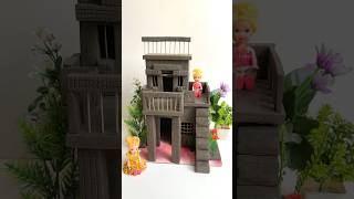 Beautiful miniature clay house 🏠 || #clayhouse #shorts #viralvideo