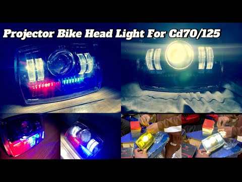 Motorcycle Led Light DrL Headlight For all bikes