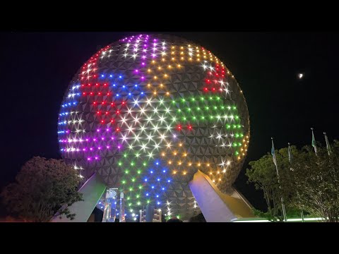 Spaceship Earth Epcot 40th Anniversary Beacons of Light Full Show