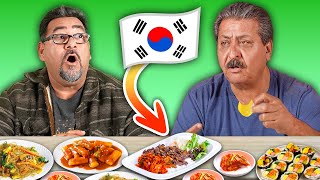 Mexican Dads Try Korean Food