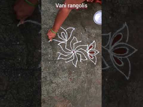 Karthika masam special kolam 🌺 Vani rangolis #shorts #shortsvideo