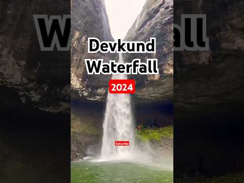 Devkund waterfall 2024 🌧️ #youtubeshorts #shorts #waterfall #maharashtra #vlog #devkund #monsoon