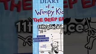 Ranking every diary of a wimpy kid book