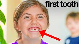 My Daughter Loses her First Tooth!