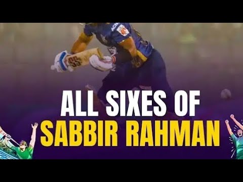 #All_Six_of_Sabbir_Rahman_in_BPL_2025🏏🔥‼️😯