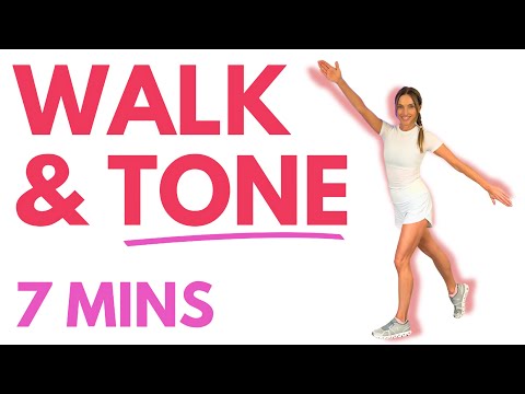 Quick and Effective🔥 7-Minute Walking Exercise 🔥 Walk at Home