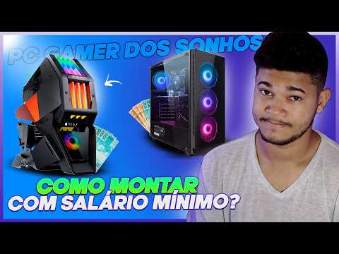 COMO MONTAR UM PC GAMER GANHANDO POUCO DINHEIRO? 1400 É SUFICIENTE PRA MONTAR UM PC GAMER EM 2024?