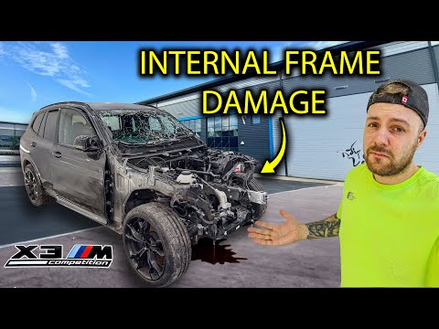 REBUILDING MY WRECKED BMW X3M COMPETITION (PT3)