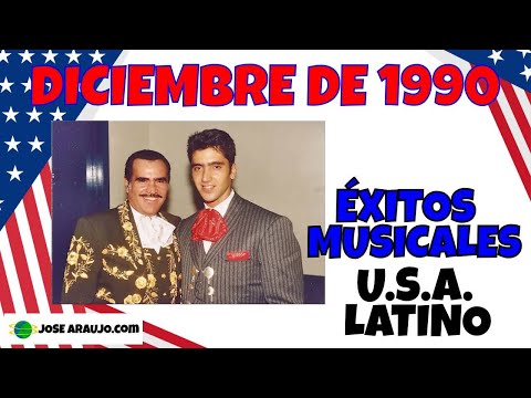 Top 20 Latino: Estados Unidos 🇺🇸, Diciembre de 1990 🌟🎶