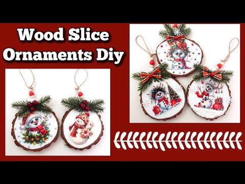 Diy Wood Slice Ornaments: Get Festive With These Adorable Crafts!