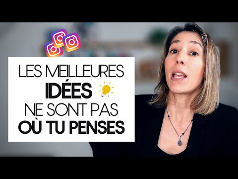 Comment trouver des idées pour Instagram