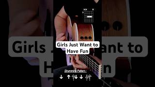 Girls Just Want to Have Fun - Cyndi Lauper | Guitar tutorial #guitar #shorttutorial #guitarra